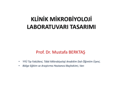 17. Bakteriyoloji Laboratuvarı - Klinik Mikrobiyoloji Uzmanlık Derneği
