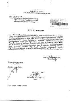 A&ccedil; - T&uuml;rkiye Kamu Hastaneleri Kurumu