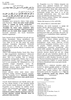 &Ccedil;alışmak El Emeği G&ouml;z Nuru.