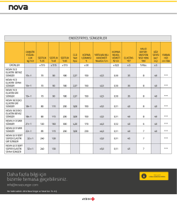 teknik &ouml;zellikler