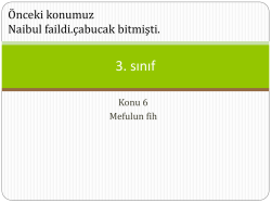 3 d&ouml;nem &uuml;nite 6 meful fih