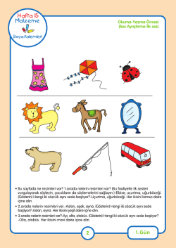 Mdlz eme Okuma-Yazma &Ouml;ncesi