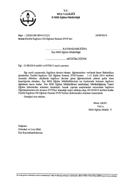 Ayrıntılar i&ccedil;in Tıklayınız