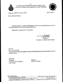 OneTouch 4.6 Scanned Documents - İstanbul B&uuml;y&uuml;kşehir Belediyesi