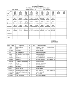 9/FLB - Özel Tevfik Fikret Okulları