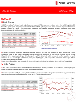 G&uuml;nl&uuml;k B&uuml;lten 07 Kasım 2014