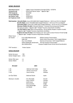 Sonu&ccedil; Bildirim Listesi i&ccedil;in tıklayınız.