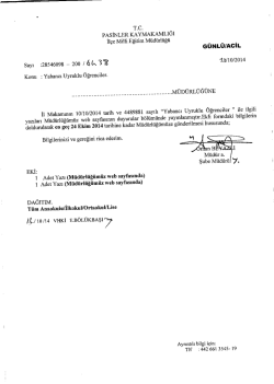 T.C. PASIN LER KAYMAKAMLIĞI - Pasinler İl&ccedil;e Milli Eğitim M&uuml;d&uuml;rl&uuml;ğ&uuml;