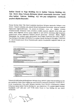Pdf İndir - Işıklar Enerji Yapı Holding