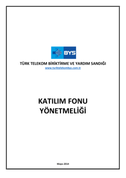 Katılım Fonu Y&ouml;netmeliği