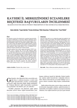 PDF İndir - T&uuml;rkiye Aile Hekimliği Dergisi