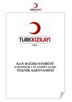 2005 Yılı Şartnamesi