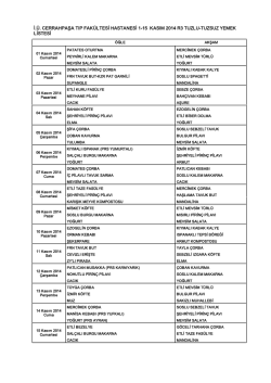 i.&uuml;. cerrahpaşa tıp fak&uuml;ltesi hastanesi 1