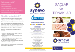 Sa&ccedil;lar ve Tırnaklar