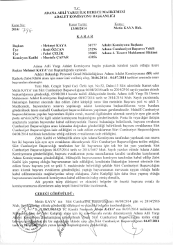 Komisyon Kararı İNDİR