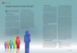 Ailede Otorite Kimde Olmalı?