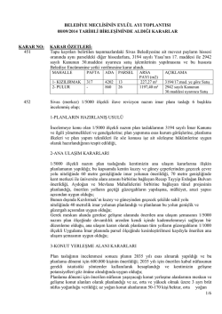 belediyemiz meclisinin temmuz ayı toplantısı