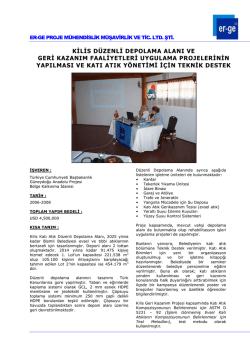 adapazarı katı atık projesi