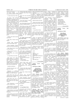 sayfa : 644 t&uuml;rkiye ticaret sicili gazetesi 11 nisan 2014 sayi : 8548