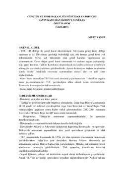 GSB M&uuml;steşarı Kamuran &Ouml;zden (Mert Yaşar)