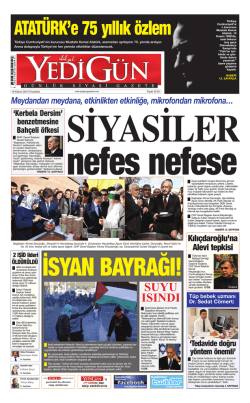 suyu ısındı - Yedig&uuml;n Gazetesi