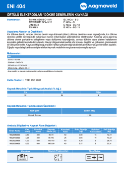 ENI 404 - Oerlikon Kaynak