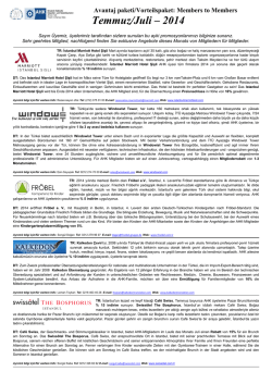 Alman &ndash; T&uuml;rk ticaret ve Sanayi Odası Members to Members