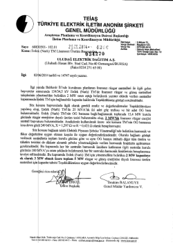 erdek narlı tm i&ccedil;in teiaş kapasite artış yazısı