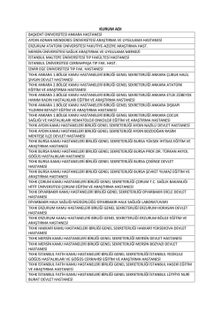 kurum adı