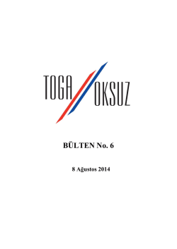 Hukuk B&uuml;lteni 08.08.2014