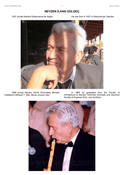 NEYZEN İLHAN G&Uuml;LGE&Ccedil;
