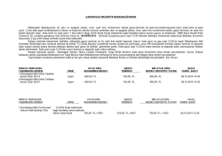 EMLAK ve İSTİMLAK M&Uuml;D&Uuml;RL&Uuml;Ğ&Uuml; İHALE İLANI