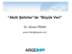 B&uuml;y&uuml;k Veri