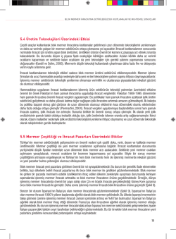 5.4 &Uuml;retim Teknolojileri &Uuml;zerindeki Etkisi 5.5