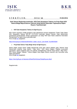 S İ R  K  &Uuml; L  E  R : 2 0 1 4 / 44 15.08.2014