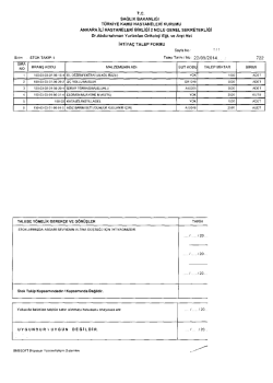ANKARA iLi HASTANELERİ BİRLİĞİ 2 NOLU GENEL sEKRETERLiĞi