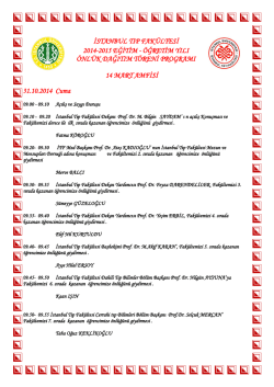 &Ouml;nl&uuml;k Giyme T&ouml;ren Programı