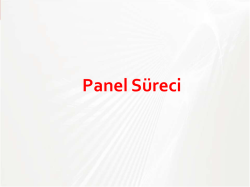 Proje panel s&uuml;reci