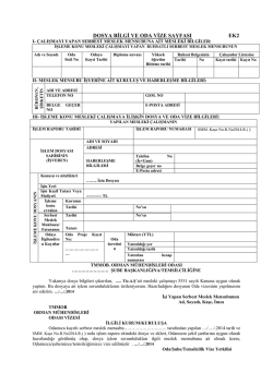 dosya bilgi ve oda vize sayfası ek2