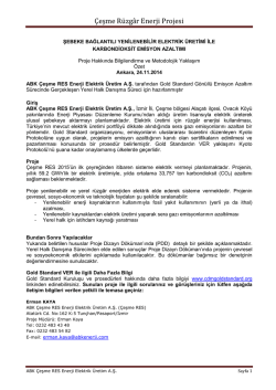 Sayan Reg&uuml;l&acirc;t&ouml;r&uuml; ve HES Projesi