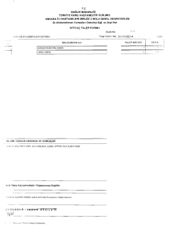 sAĞLIK BAKAN I_IGI T&Uuml;RKİYE KAMU HASTANELERI KURUMU
