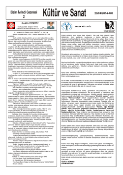Bizim İvrindi Gazetesi 2 28/04/2014