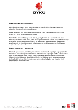 GÜMRÜK İŞLEM SÜRELERİ HIZ KAZANDI… Gümrük ve Ticaret