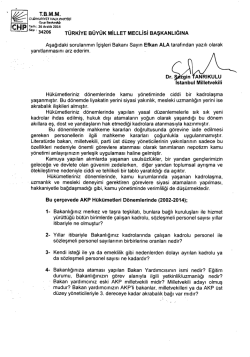 CHP - Türkiye Büyük Millet Meclisi