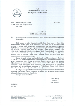 rc. MİLLİ EĞİTİM BAKANLIĞI Din &Ouml;ğretimi Genel M&uuml;d&uuml;rl&uuml;ğ&uuml;