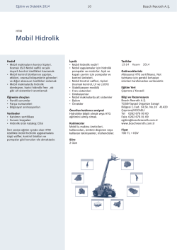 Mobil Hidrolik