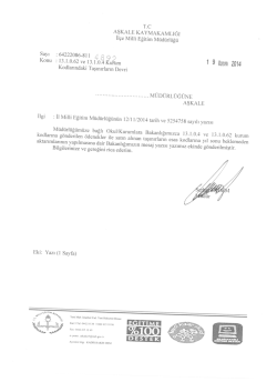 Konu :13.10.62 ve 13.1f0.4 ıžu&iacute;ım 1 9 mm 2014 - erzurum