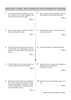 C Kitap&ccedil;ığı &Ccedil;&ouml;z&uuml;mleri - Fen Bilimleri Dershanesi