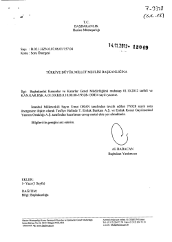 S&uuml;resi Ge&ccedil;tikten Sonra Gelen Cevap