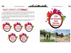 K&ouml;y Yerleşik Alan Sınırlarının Tespit Edilmesi